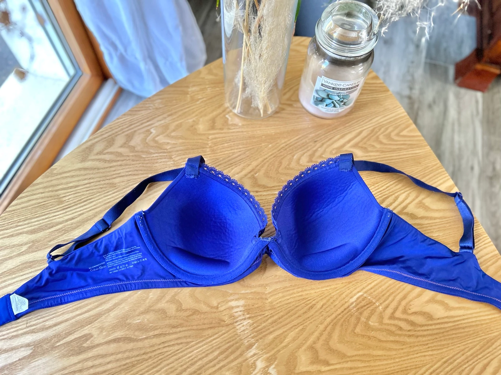 Sutiã Calvin Klein roxo de nylon Tamanho 36C – photo 9